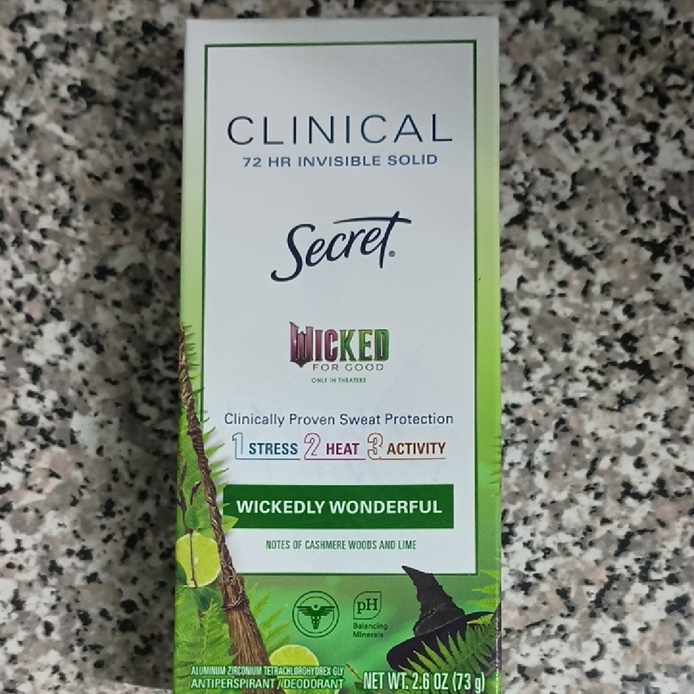 Clinical Invisible Solid Deodorant - Wickedly Wonderful